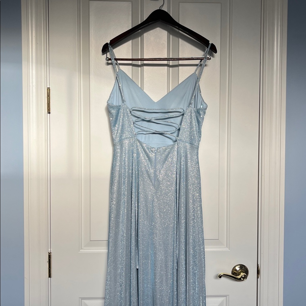 Windsor Formal Cinderella Blue Gown - Picture 4 of 15